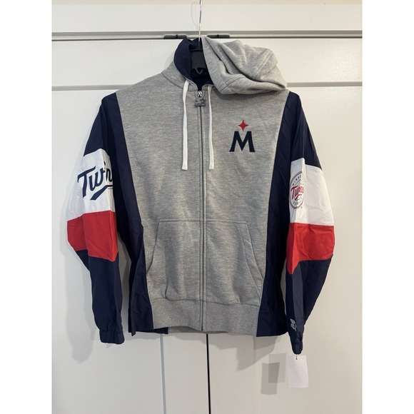 STARTER Other - New Minnesota Twins Retro Starter Full Zip Light Jacket Medium MLB Hoodie